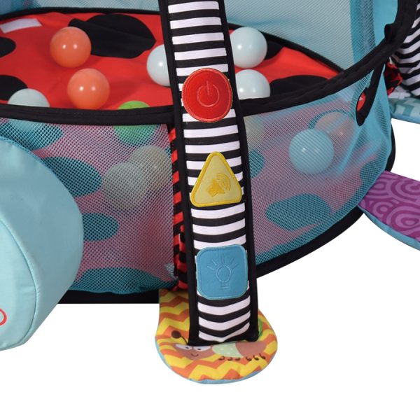 BugBuddy™ High-Contrast Baby Activity Gym view 4
