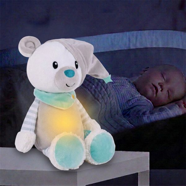 66104-Soother & Night Light-Bear view 3