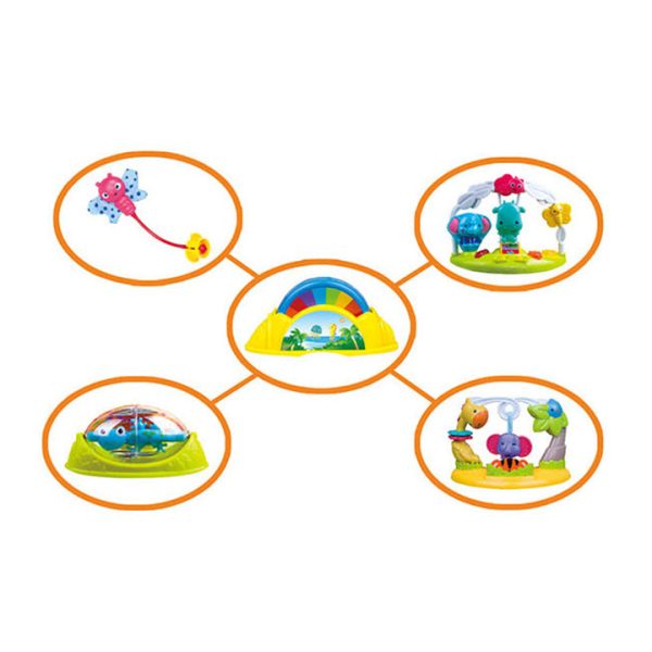JungleBounce™ 360° Baby Activity Jumper – Sunset Edition view 3
