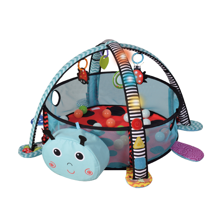 BugBuddy™ High-Contrast Baby Activity Gym view 2