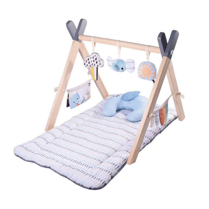 OceanNest™ Wooden Baby Activity Gym view 2