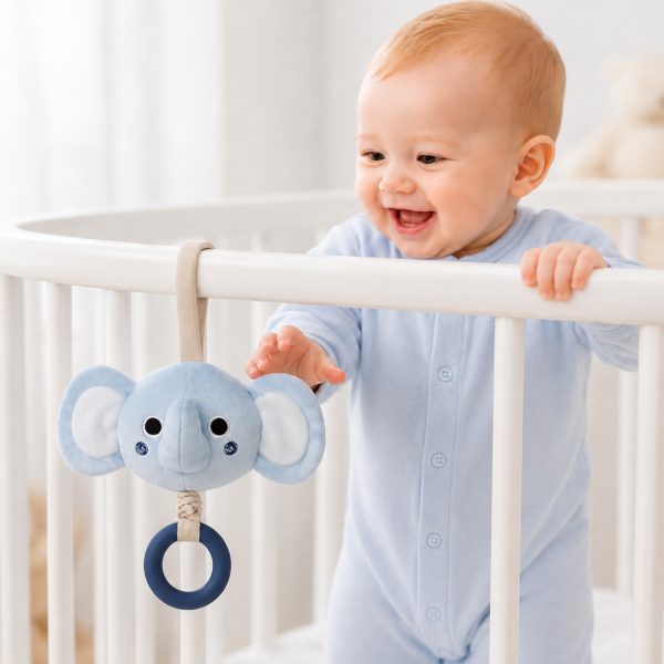 BlueMilo™ Elephant Teether Plush