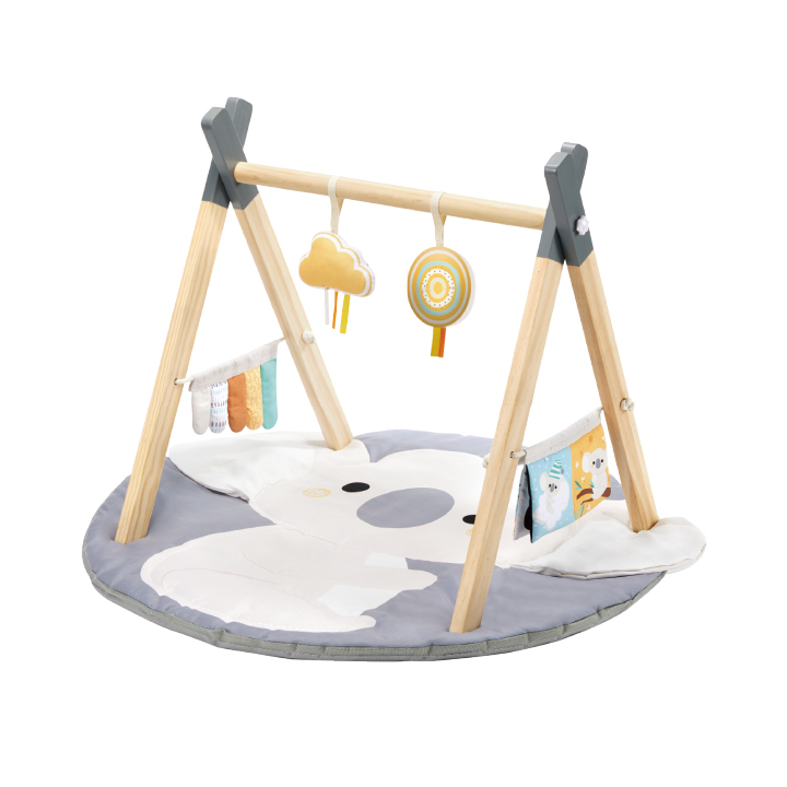 KoalaWood™ Wooden Baby Activity Gym view 2