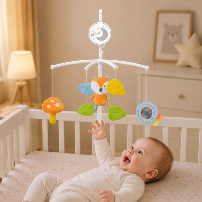 ForestFox™ Musical Crib Mobile