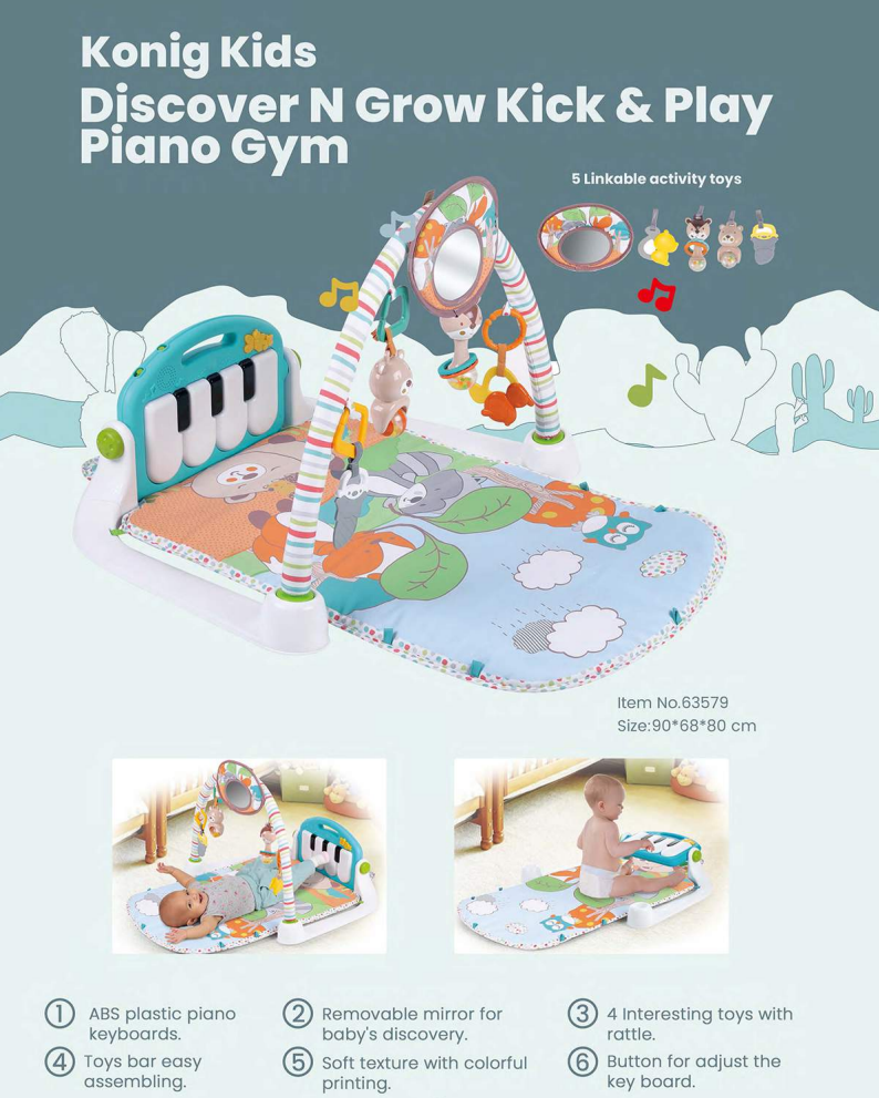 Piano Activity Mat view 4